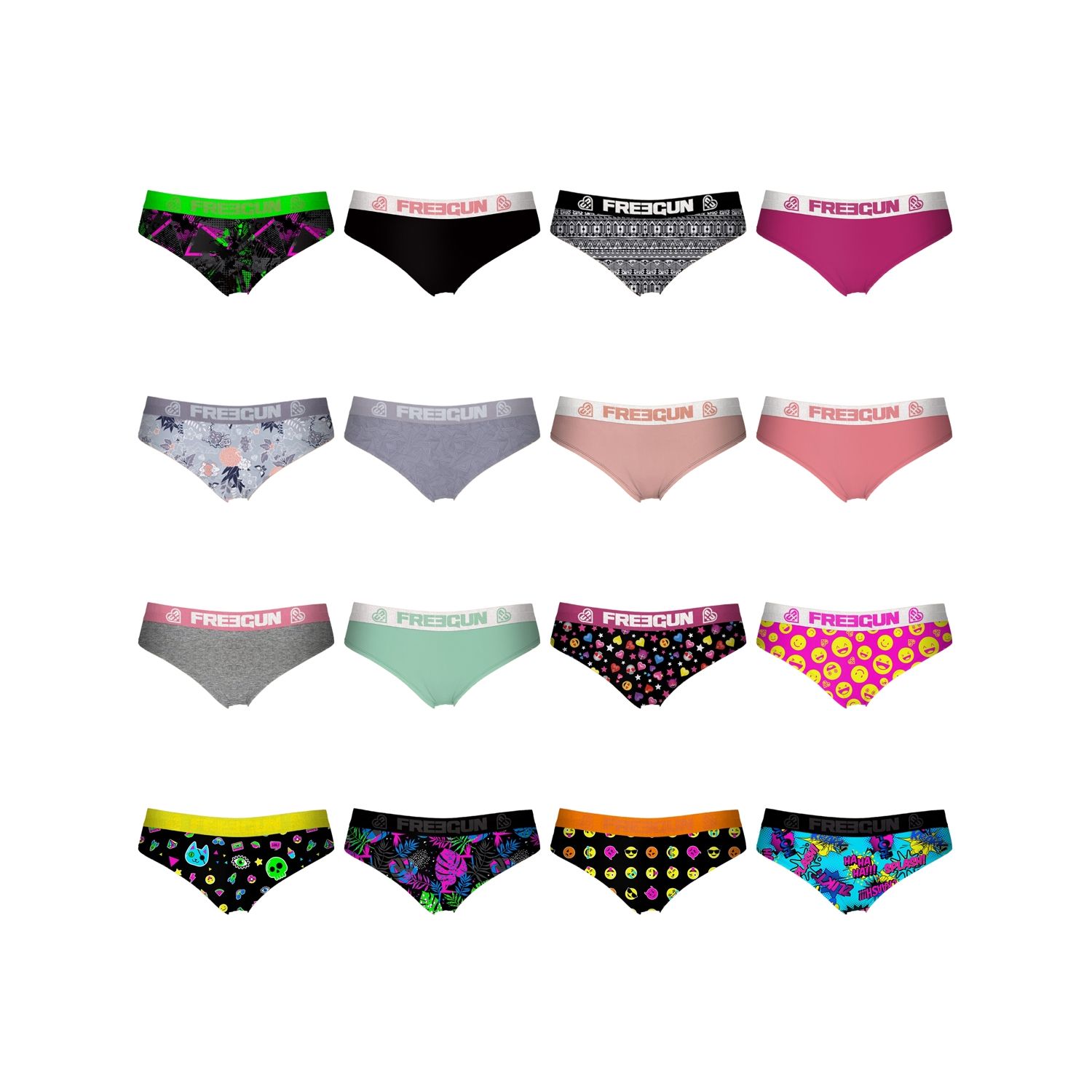 Pack Surprise de 3 Boxers microfibre femme Pack Surprise de 3 Boxers microfibre femme