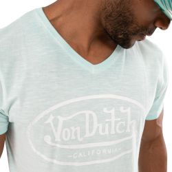 T-shirt col V homme en coton Tyron