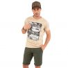 T-shirt col rond regular fit homme en coton Vegas T-shirt col rond regular fit homme en coton Vegas