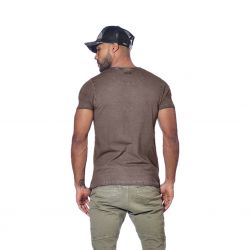 T-shirt homme col rond avec print