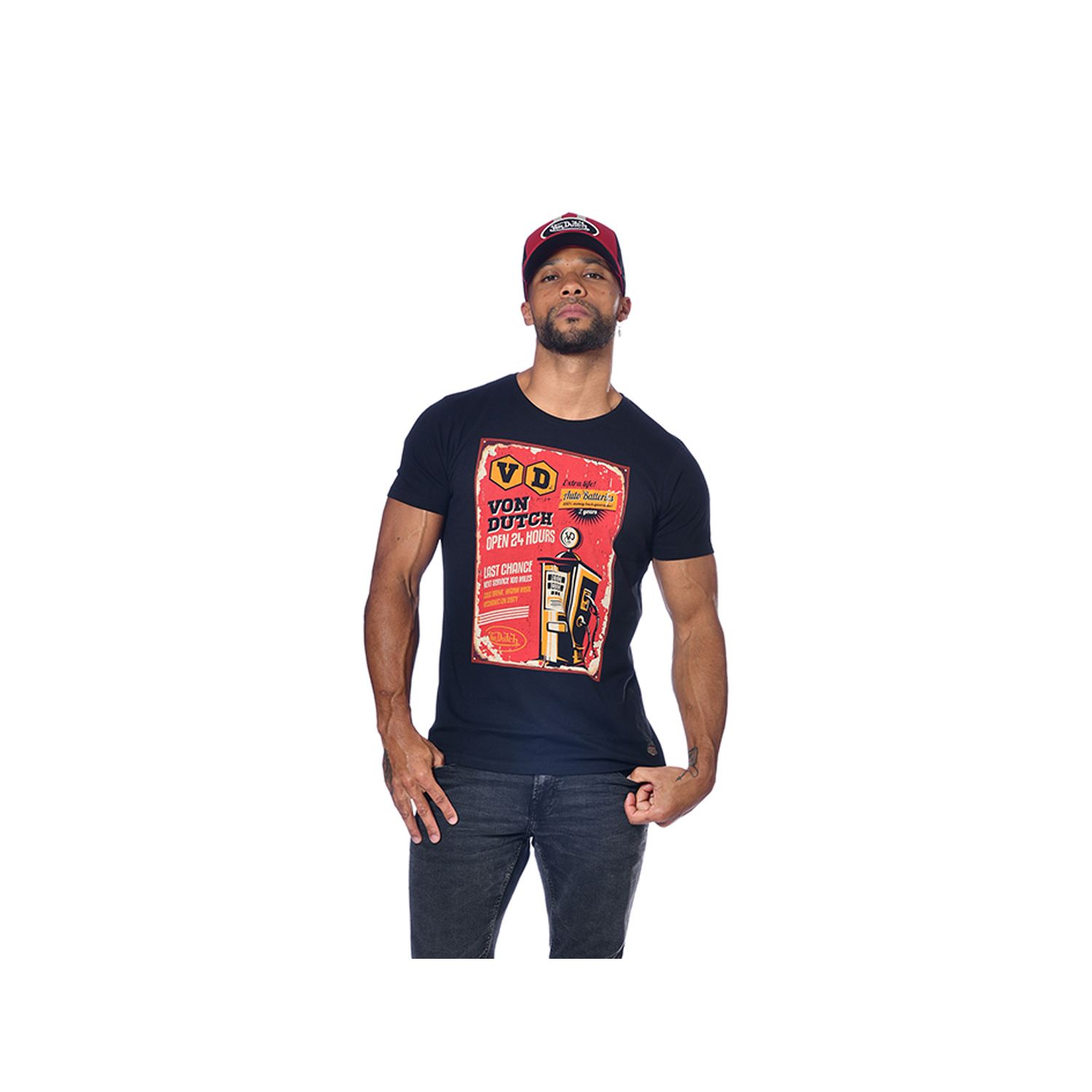 T-shirt col rond homme Stat