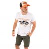 T-shirt col rond regular fit homme en coton Spot T-shirt col rond regular fit homme en coton Spot