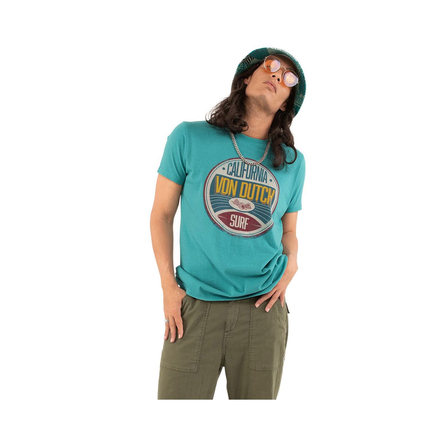 T-shirt col rond regular fit homme en coton Round T-shirt col rond regular fit homme en coton Round