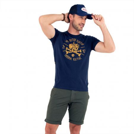 T-shirt col rond regular fit homme en coton Load