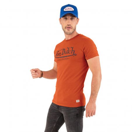 T-shirt col rond homme en coton Slim Fit Life