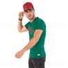 T-shirt col rond homme en coton Slim Fit Life
