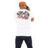 T-shirt col rond regular fit homme en coton Fast T-shirt col rond regular fit homme en coton Fast