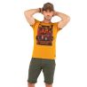T-shirt col rond regular fit homme en coton Crazy T-shirt col rond regular fit homme en coton Crazy