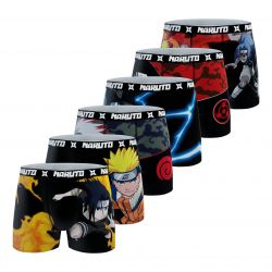 Lot de 6 Boxers homme Naruto