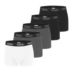 Lot de 5 boxers en coton