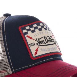 Casquette Trucker homme filet Square Bleu Marine