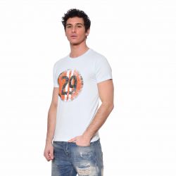 T-Shirt col rond coton homme Stee