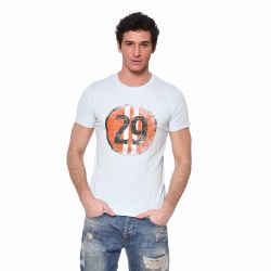 T-Shirt col rond coton homme Stee