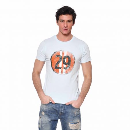 T-Shirt col rond coton homme Stee