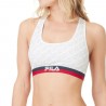 Brassiere coton femme Fila 6056 Blanc Brassiere coton femme Fila 6056 Blanc