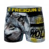 Lot de 5 boxers garçon en polyester recyclé Savage Animals