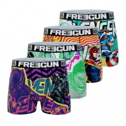 Lot de 4 boxers homme Marvel