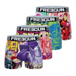 Lot de 4 boxers garçon Marvel