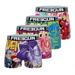 Lot de 4 boxers garçon Marvel