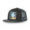 Casquette snapback visière plate avec filet Dragon Ball Super Goku
