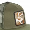 Casquette snapback  visière plate avec filet Looney Tunes Wile.E