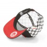 Casquette snapback  visière plate avec filet  Super Mario Kart Mario