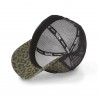 Casquette en coton trucker avec filet Leopard Casquette en coton trucker avec filet Leopard