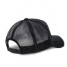 Casquette Trucker homme Ecusson Damier Noir