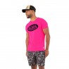 T-shirt col rond homme en coton Front