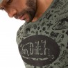T-shirt col rond homme en coton Front