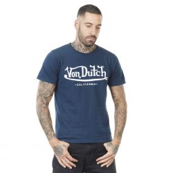 T-shirt Col rond homme First Bleu