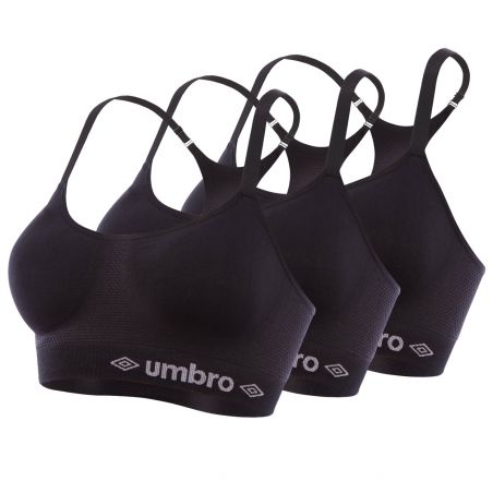 Lot de 3 brassières femme sans coutures