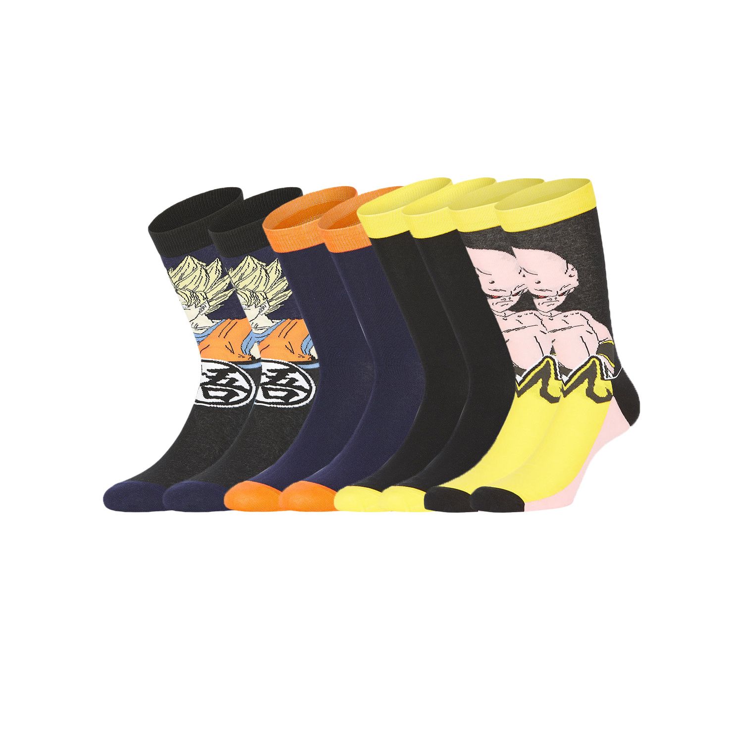 Lot de 4 paires de chaussettes Dragon Ball Z Garçon