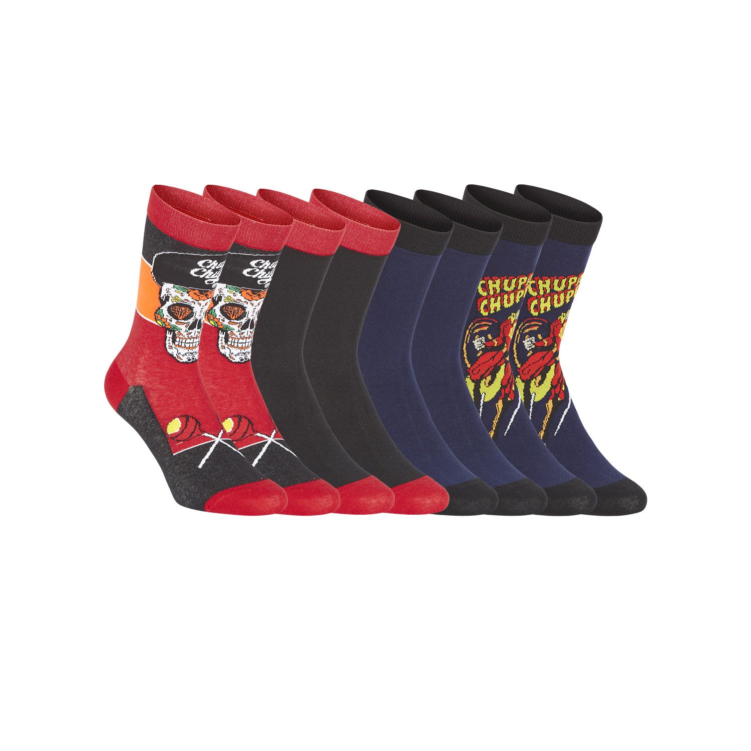 Lot de 4 paires de chaussettes Chupa Chups Garçon