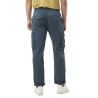Pantalon cargo homme poches laterales avec écusson brodé en coton Ico Pantalon cargo homme poches laterales avec écusson brodé en coton Ico