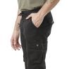 Pantalon cargo homme poches laterales avec écusson brodé en coton Ico Pantalon cargo homme poches laterales avec écusson brodé en coton Ico