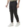 Pantalon cargo homme poches laterales avec écusson brodé en coton Ico Pantalon cargo homme poches laterales avec écusson brodé en coton Ico
