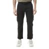 Pantalon cargo homme poches laterales avec écusson brodé en coton Ico Pantalon cargo homme poches laterales avec écusson brodé en coton Ico