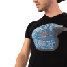 T-shirt manches courtes régular fit en col V en coton Wind