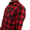 Chemise plaid avec poche et broderie dans le dos Stan Chemise plaid avec poche et broderie dans le dos Stan