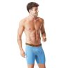 Lot de 4 Boxers longs homme chiné Aktiv Sport