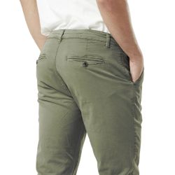 Pantalon chino ecusson brodé en coton Coast