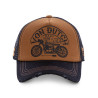 Casquette Trucker homme filet Von Dutch Crew Marron Casquette Trucker homme filet Von Dutch Crew Marron
