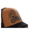 Casquette Trucker homme filet Von Dutch Crew Marron Casquette Trucker homme filet Von Dutch Crew Marron