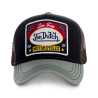 Casquette baseball homme VONDUTCH filet Square Noir et Vert Casquette baseball homme VONDUTCH filet Square Noir et Vert