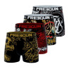 Lot de 4 boxers homme Hyraw