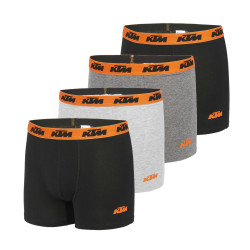 Lot de 4 boxers en coton homme