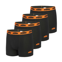 Lot de 4 boxers en coton homme