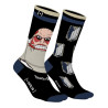 Paire de chaussettes dépareillées Attack On Titan Titan