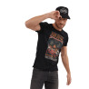 T-shirt homme col rond en coton Comic